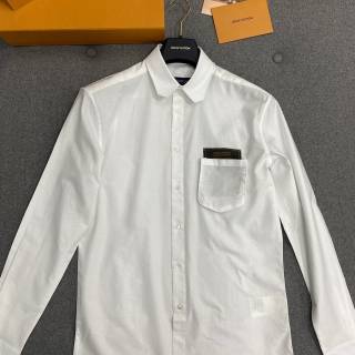 레플리카 루이비통 셔츠,2024 SS 루이비통 레플 남여공용 프리미엄급 3D포켓 옥스포드 셔츠(매장판)